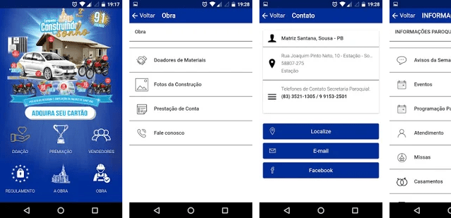Aplicativo católico da Matriz Santana Aplicativos católicos: Matriz Santana
